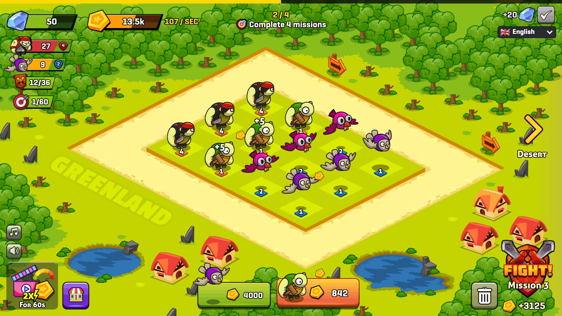 Screenshot 2 - gameplay of Pirates Merge: War Path