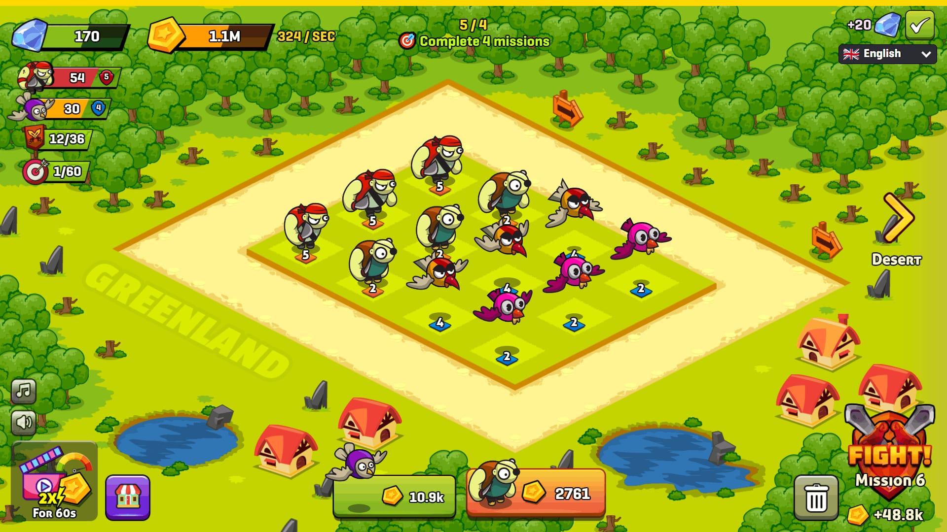 Screenshot 4 - gameplay of Pirates Merge: War Path